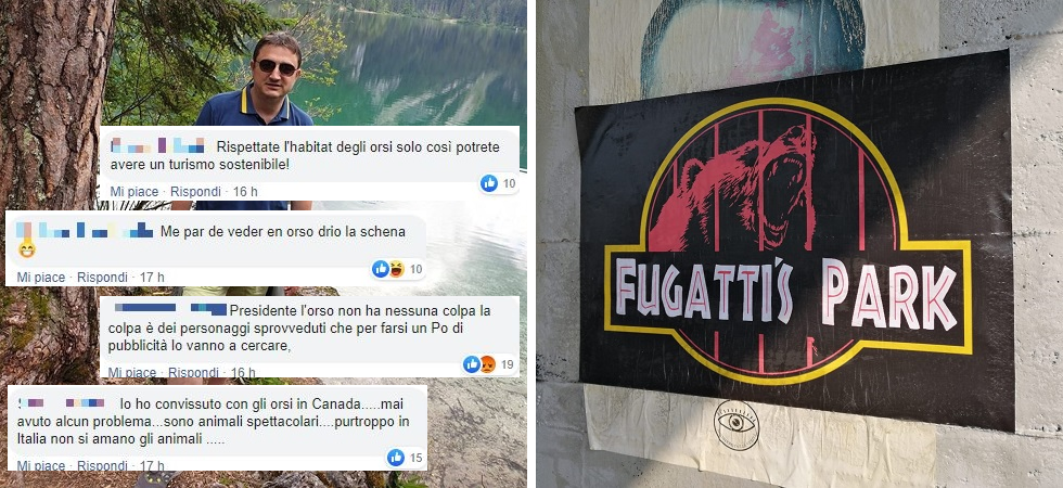 Fugatti posta una foto del lago di Tovel ma la gente chiede dell’orso